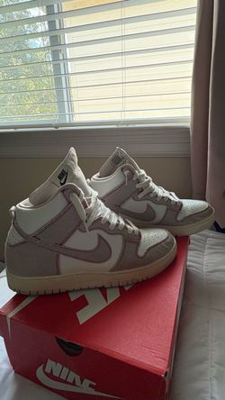 Nike Dunk High White High-Top Sneakers