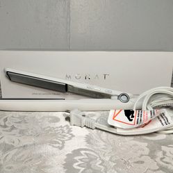 White Ceramic Ionic Flat Iron — Brand New