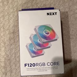Nzxt 3 Pack F120 Core RGB Pc Case Fans 