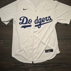 Authentic Dodgers Jersey Size Medium