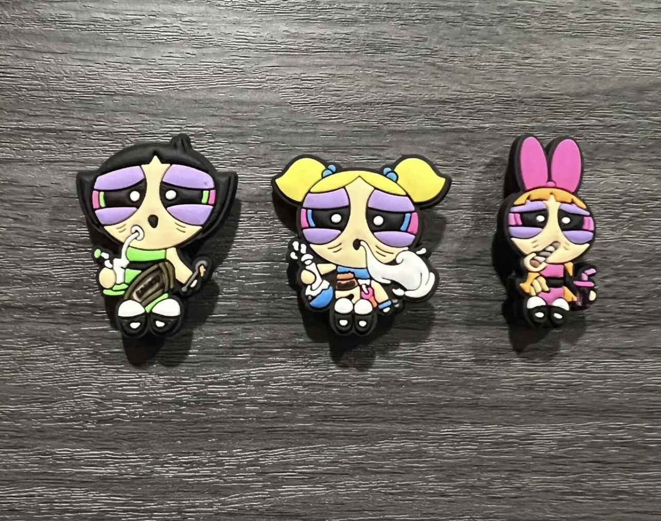 Powerpuff jibbitz 2025