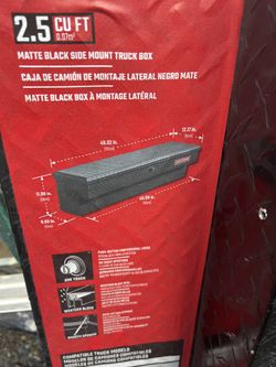 Craftsman Truck Box