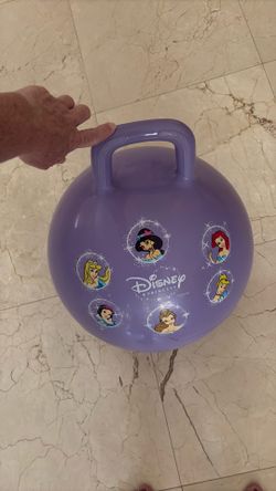 Disney Princess toy jumper ball jumping exercise toy