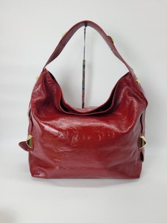 BECKON Genuine Patent Leather Hobo Shoulder Bag PRICE FIRM 🚫