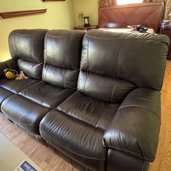 MOVING SALE! Super soft and comfortable couch /sofa reclining