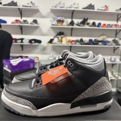 Jordan 3 Black Cement 