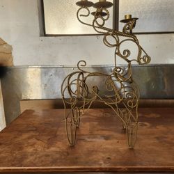 Deer Candle Holder