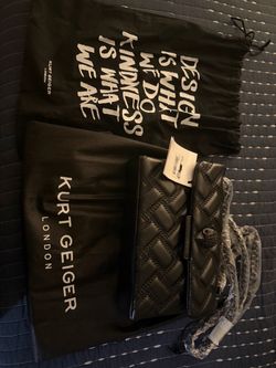 Black kurt geiger bag