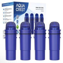 AQUA CREST NSF Certified Filter, Replacement for Pur® Plus Pitcher Water Filter, CRF950Z, PPF951K, PPF900Z, DS1811Z, PPT711, PPT111, CR-1100C and All 