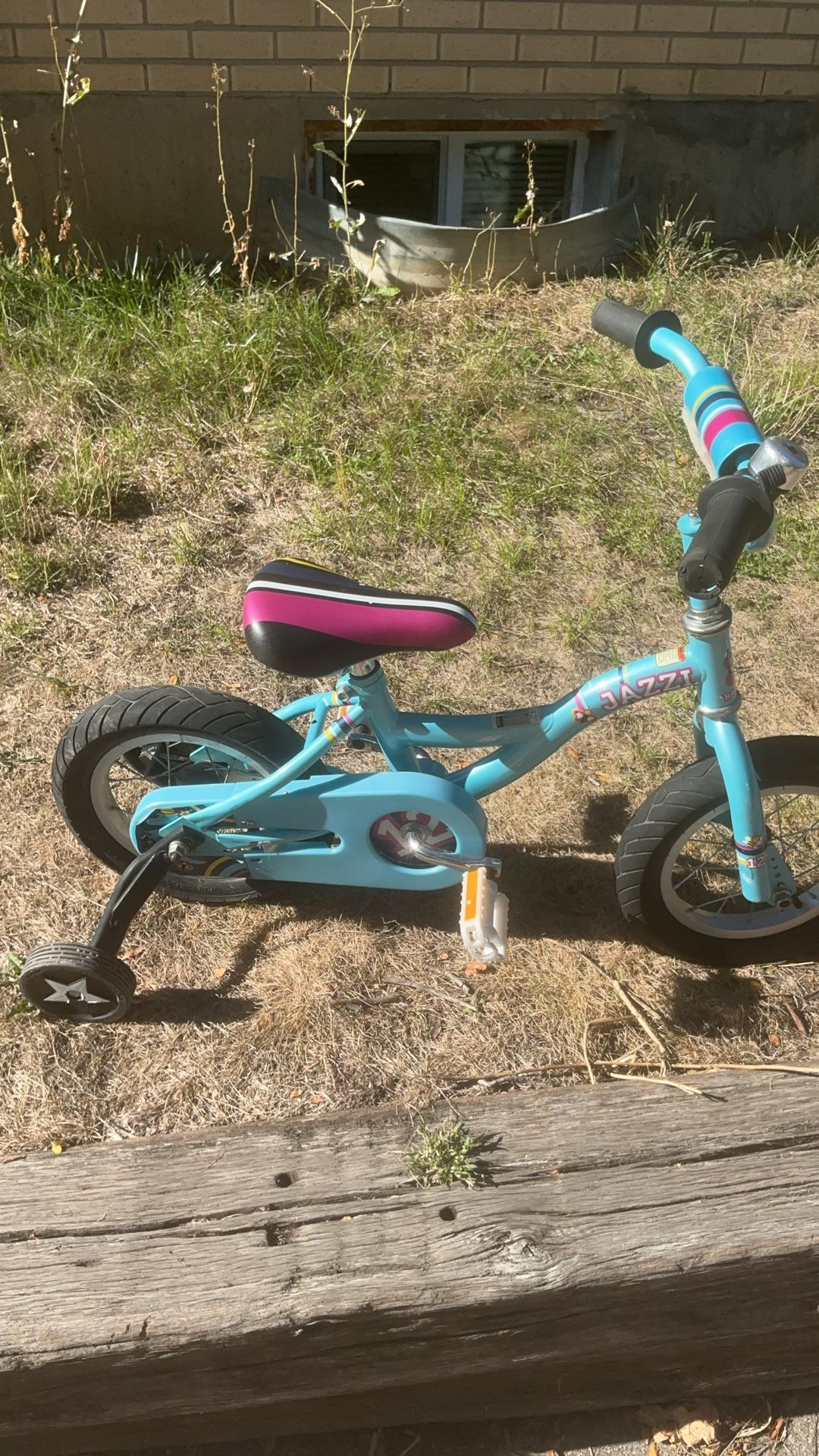 Raleigh Jazzi 12in With Training Wheels