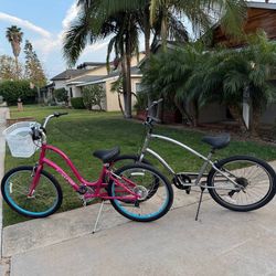 2 Electra Bikes (Townie 7D) – Great Condition