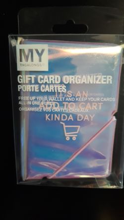 Gift card /card organizer