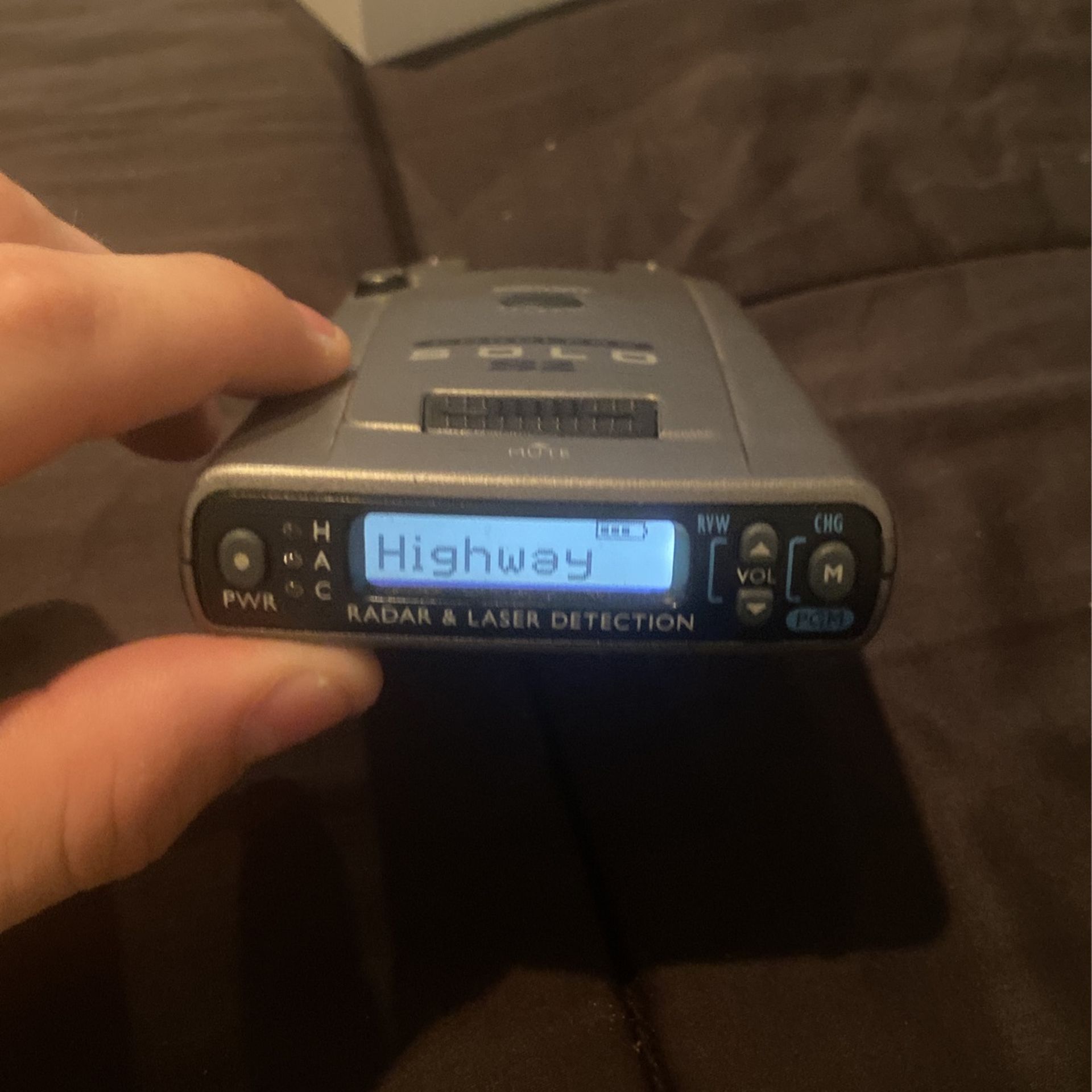 Escort Cordless Radar Detector Solo S2