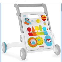 Like NEW!  Baby Walker 4-in-1 Sit to Stand Convertible Light Up Music Toy 