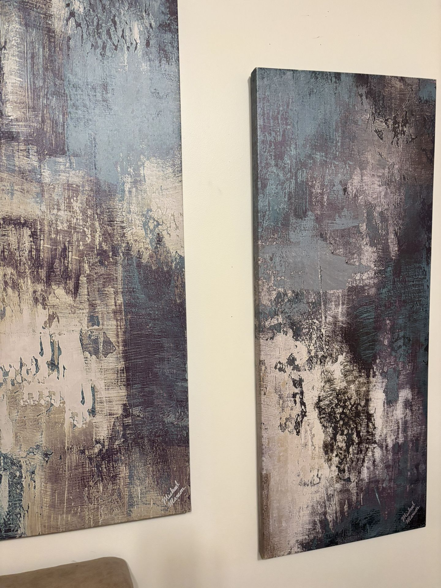 Green Abstract Paintings