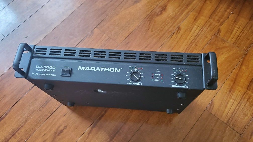 MARATHON DJ-1000 (1000 Watts) amplifier