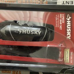 Husky 3 piece pry bar set💪🏽🔥🔥✅