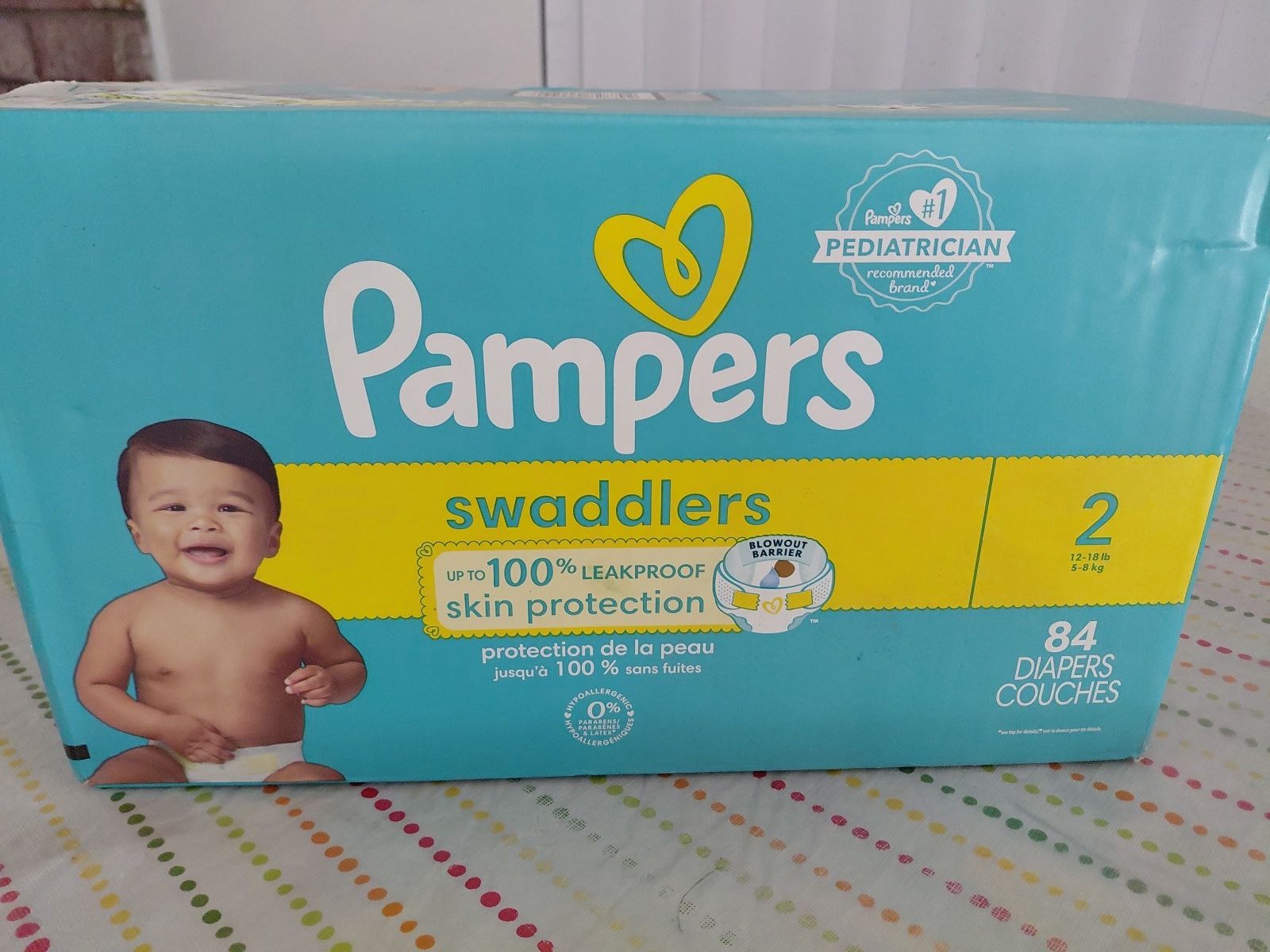 Pampers Swaddlers size 2