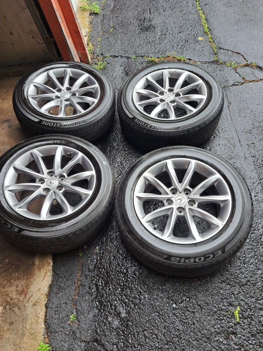 2021 Acura TLX Wheels With Tires 5x120