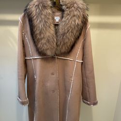 Coach Leather Jacket ( Brown)