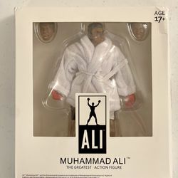 New - Muhammad Ali 7" Action Figure New Factory Sealed - Ship Only