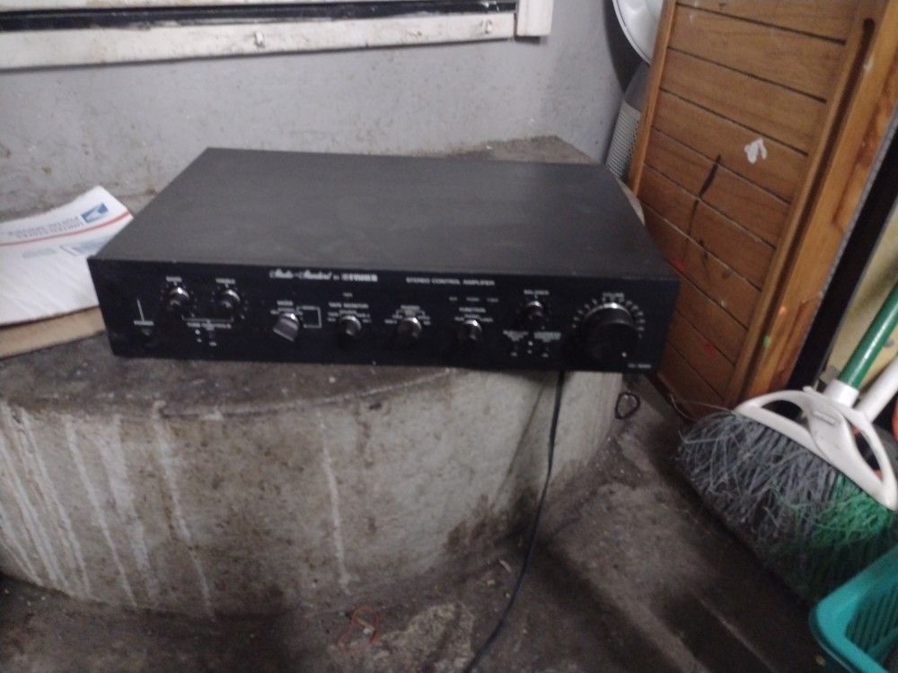 FISHER CC-3000 STUDIO STANDARD CC-3000 CONTROL AMP PREAMP *Untested
