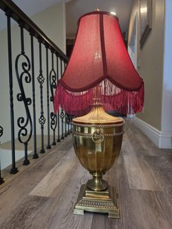 Bill Blass Brass Table Lamp