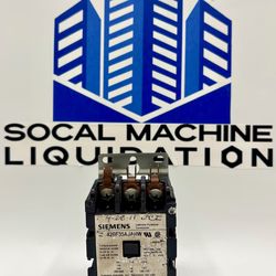 Siemens / 42BF35AJAHW / Definite Purpose Magnetic Contactor 3-Pole 30A 24V Coil
