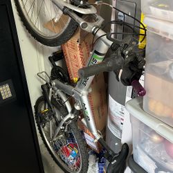 Stowabike 26" Folding Dual Suspension Mountain Bike 18 Speed 