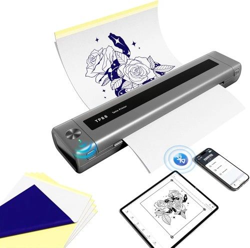 Gray Tattoo Stencil Printer