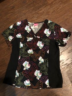 $25 size medium hello kitty scrub top