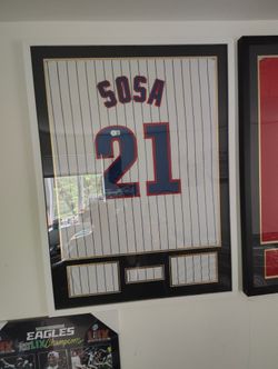 Autographed Chicago Cubs Sammy Sosa Jersey