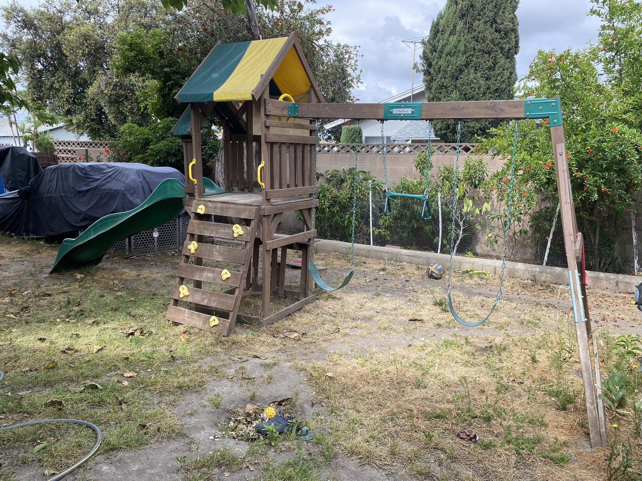 Backyard Swing Play set