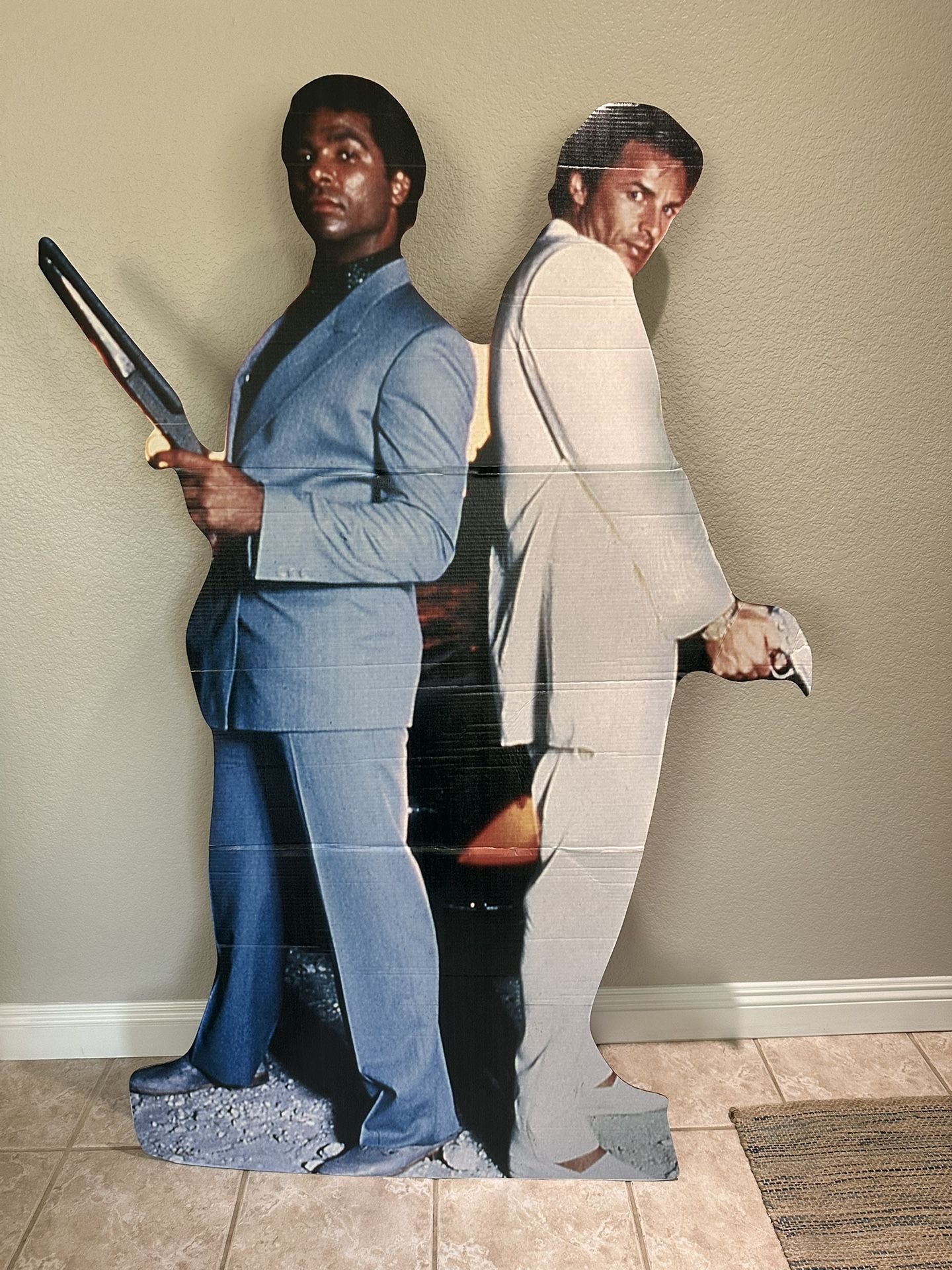 Miami Vice Cardboard Cutout
