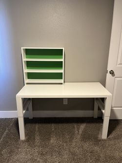 Desk With Shelves