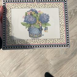 Floral Decorative porcelain art