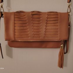 $15 brand NEW blush Colored Sole society Clutch/Crossbody Purse