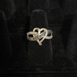 Silver Heart Ring 