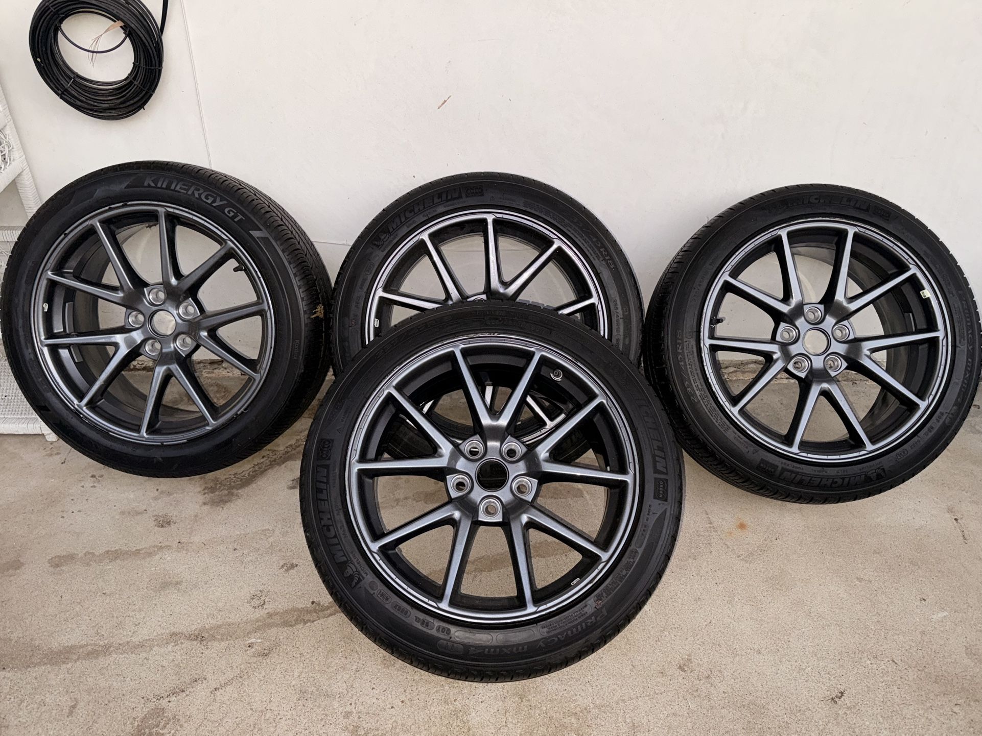 18” Alloy Wheels w/ Brand New 235/45R18 Tires – $900 (Whittier)