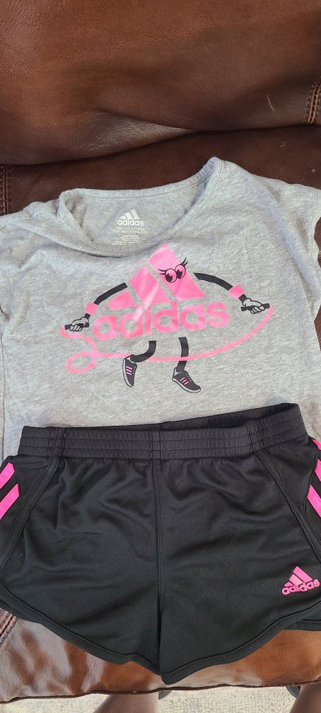 Adidas Girls SummerOutfit Size 6x