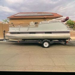 Pontoon Boat Trade For Car And $$$$