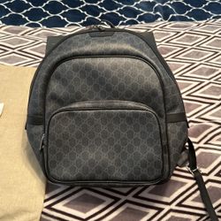Gucci Mongram Backpack 