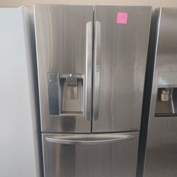 Like new LG stainless steel refrigerators
