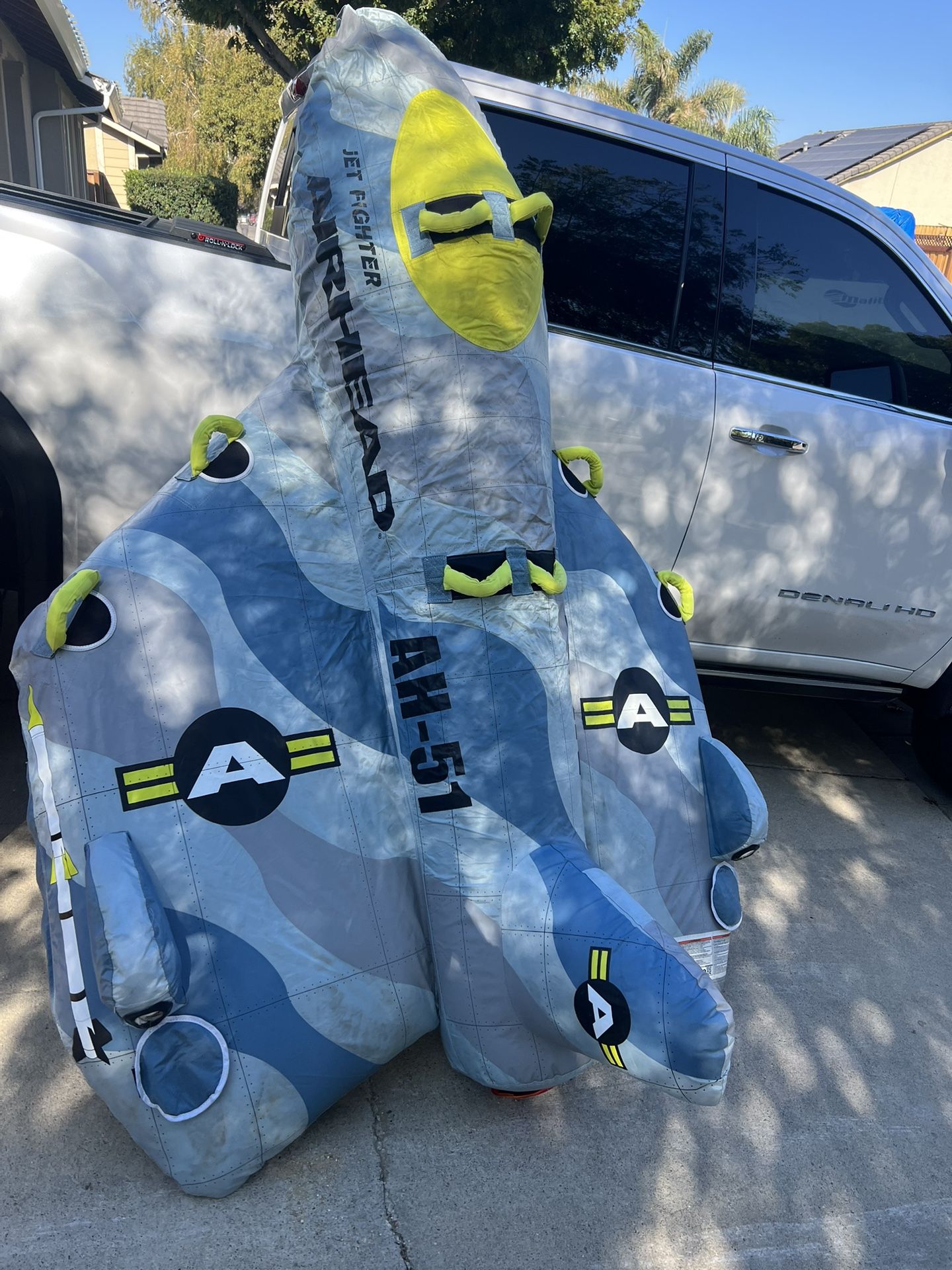 Airhead Fighter Jet Boat Tube