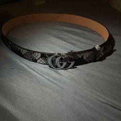 The North Face x Gucci Leather Belt