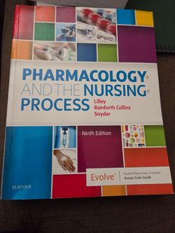 Nursing pharmacology book