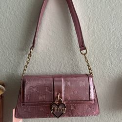 Metallic Juicy Couture Shoulder Bag 