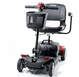 Pride Go-Go Elite Traveller 4-Wheel Mobility Scooter w/ 12 Ah Battery