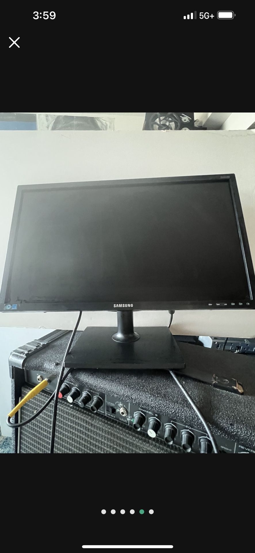 Samsung S24E200 monitor 24” Computer desk Desktop LG Gaming PlayStation  Office Tv