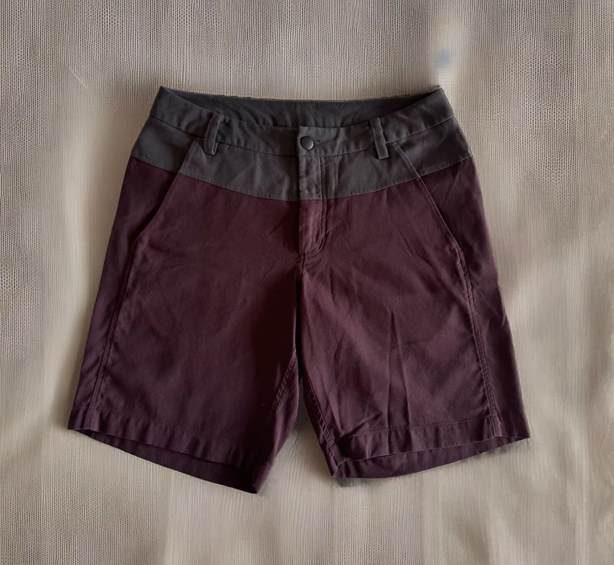 Lululemon Mens The Union Shorts Bordeaux Drama/Deep Coal 30/S